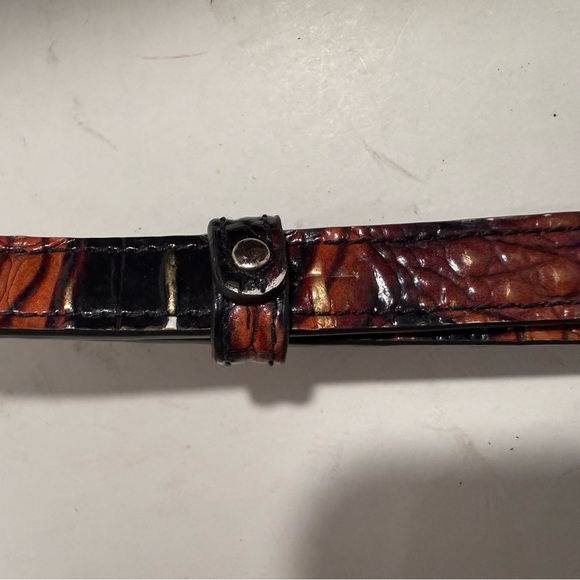 Brahmin’s Duxbury Satchel Contour Melbourne Large Handbag Shoulder Strap EUC - Picture 5 of 16